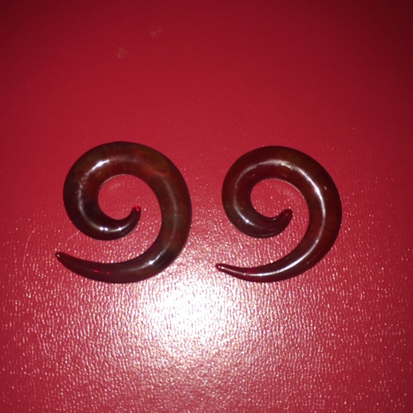 1/2 glass ear weights. - Picture 1 of 2